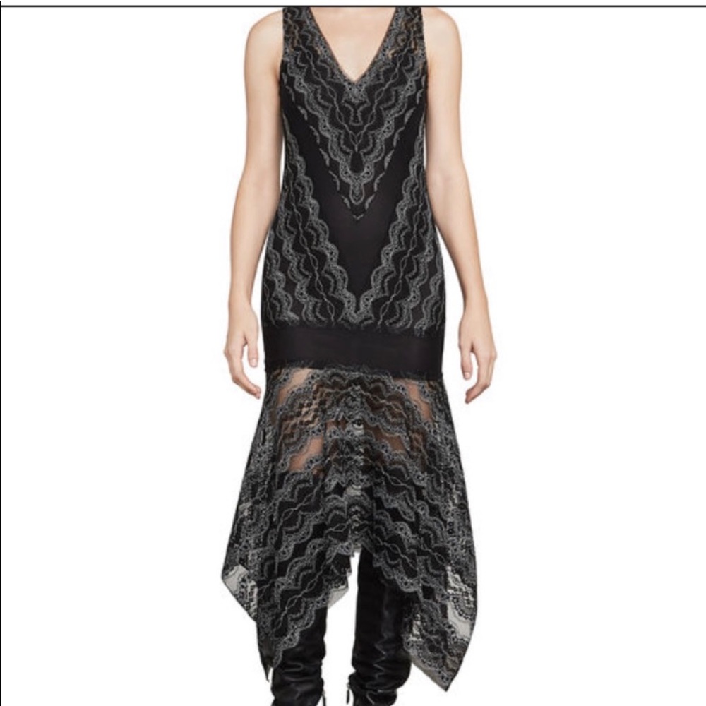 Black bcbg dress